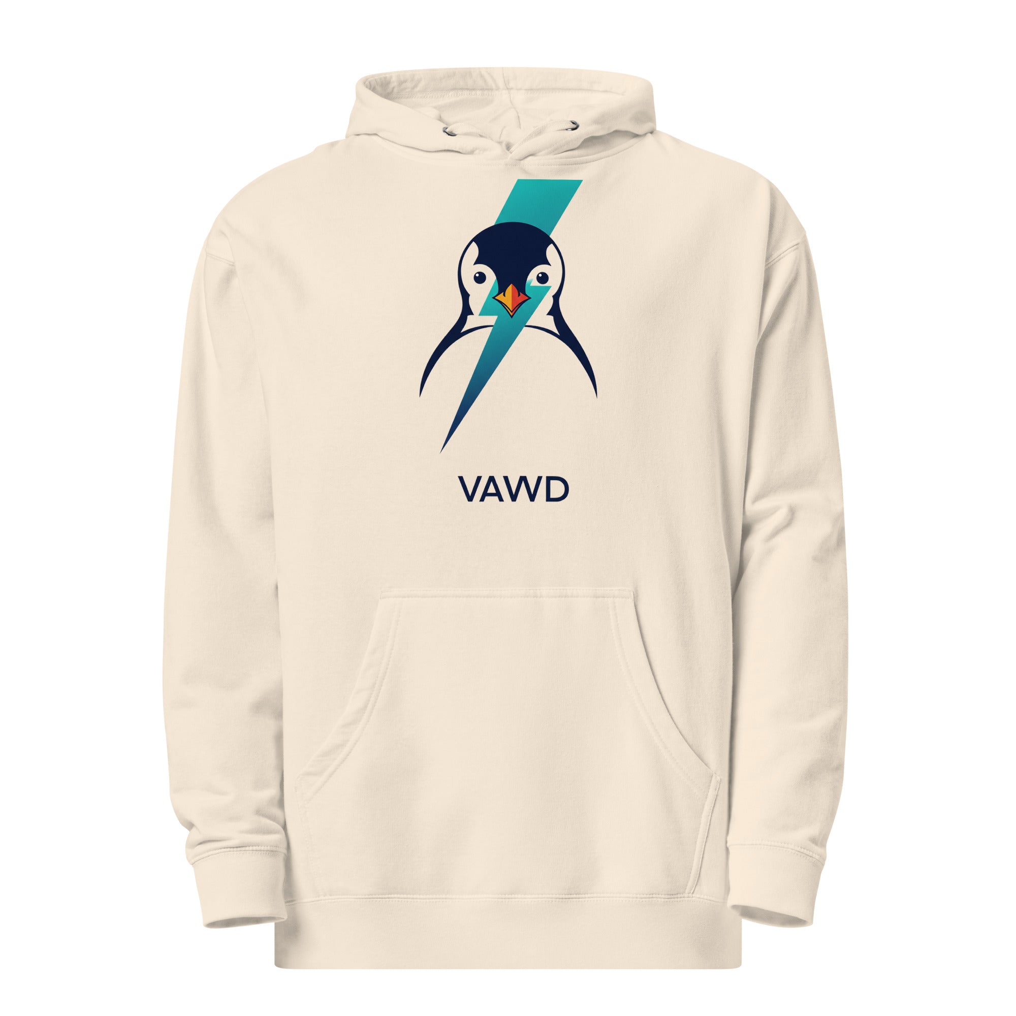 VAWDesigns Lightning Penguin Hoodie