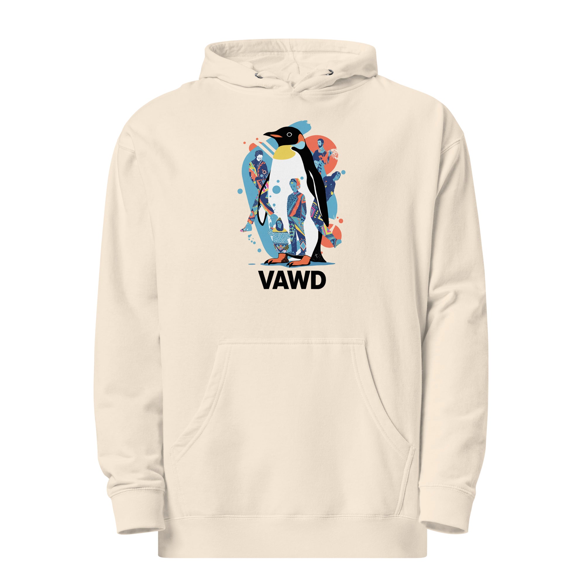 VAWDesigns Psychedelic Penguin Hoodie