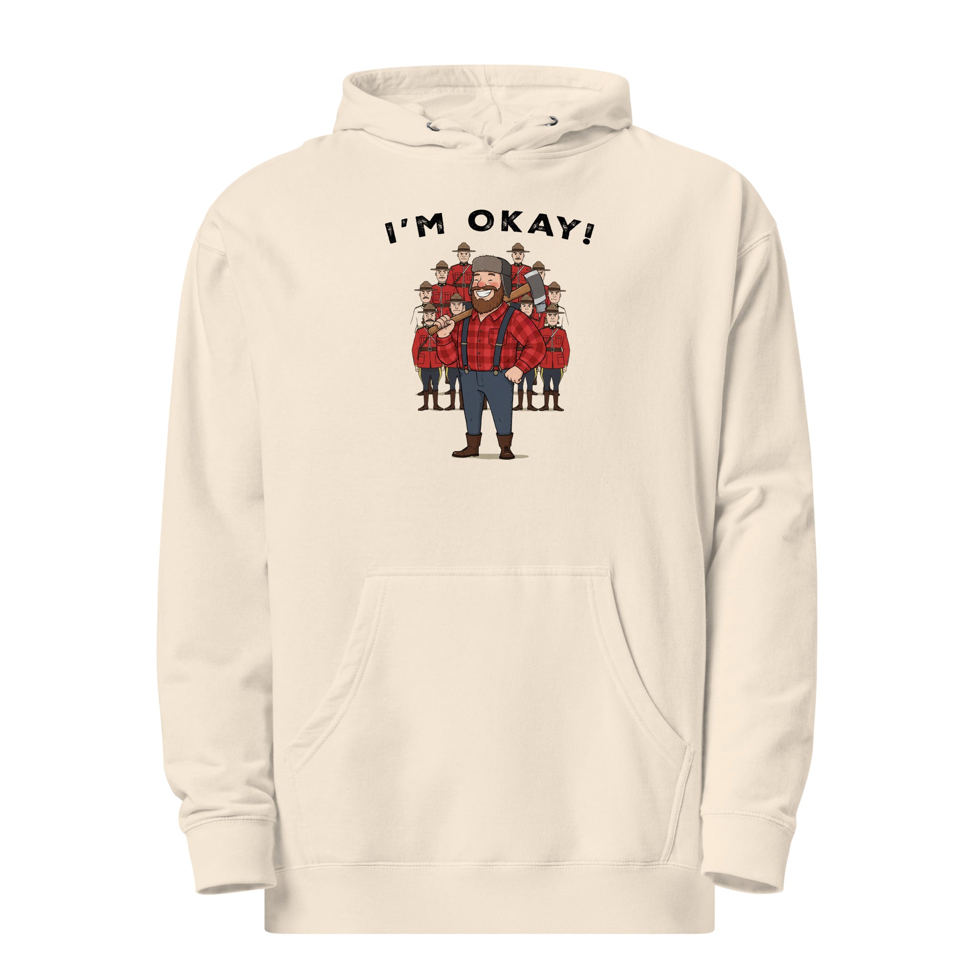 VAWD “I’m Okay!” Lumberjack Hoodie