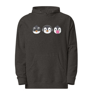 See No Evil Penguins Unisex Hoodie