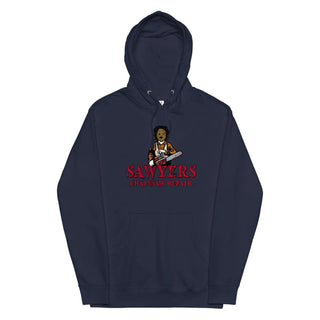 Sawyers Chainsaw Repair Unisex midweight hoodie