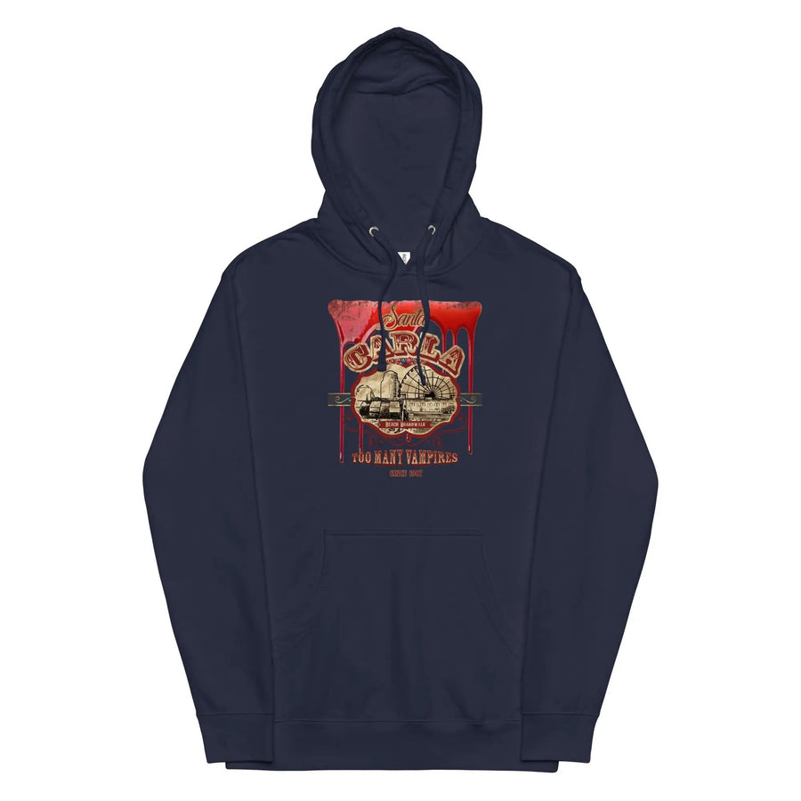 Santa Carla Unisex midweight hoodie