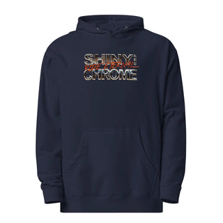 Shiny and Chrome Unisex midweight hoodie