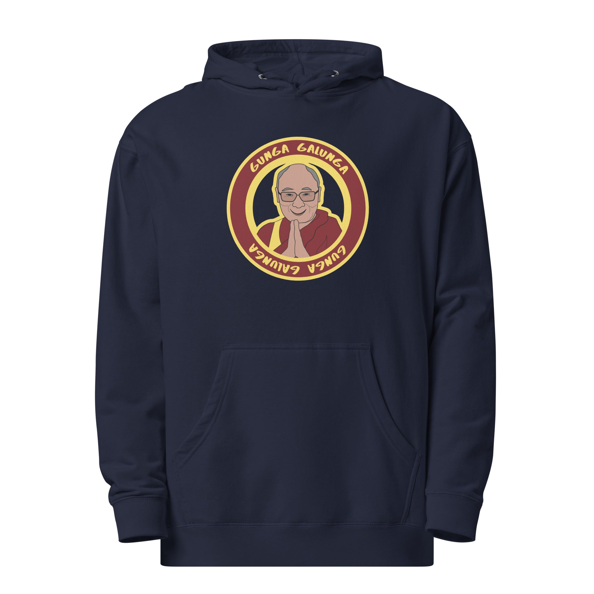 The Dali Lama Himself Unisex midweight hoodie