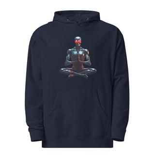 Terminator Buddha Unisex midweight hoodie