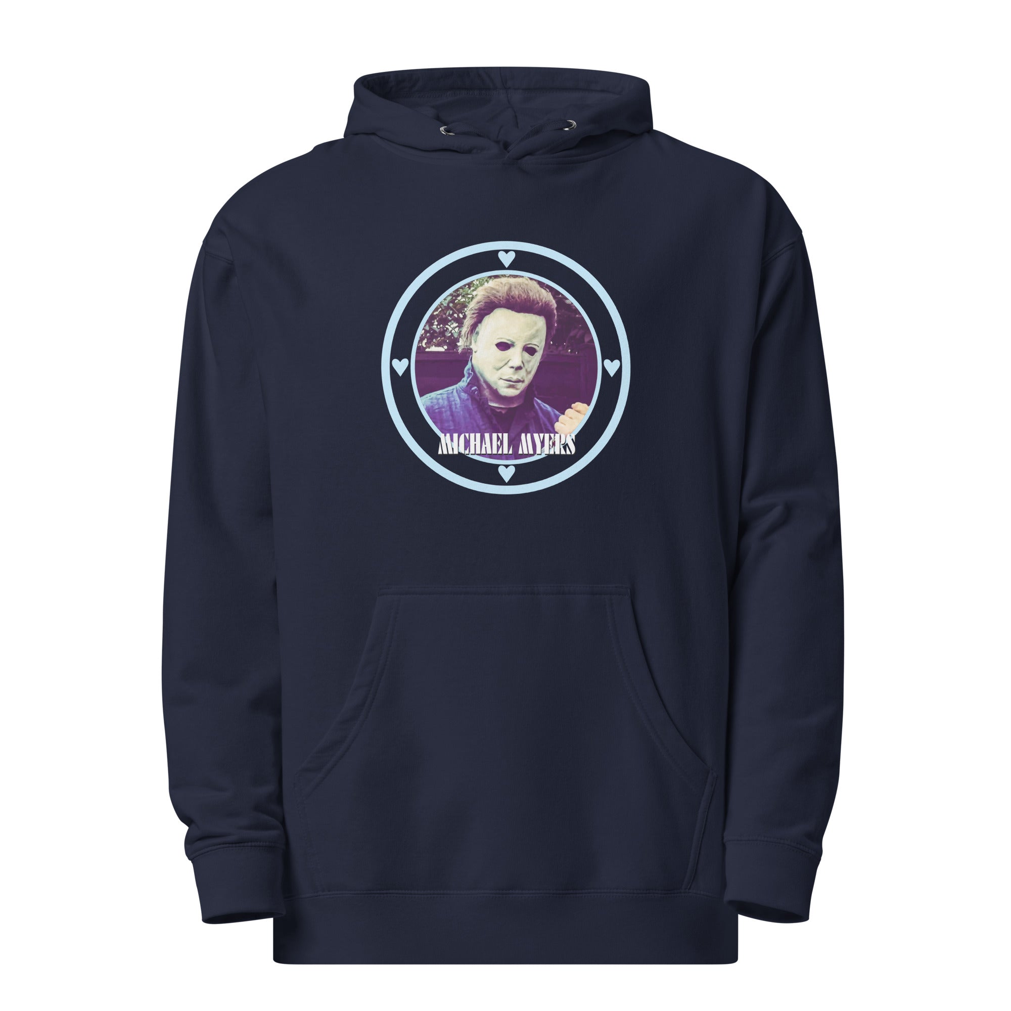 Michael Myers love Boat Unisex midweight hoodie