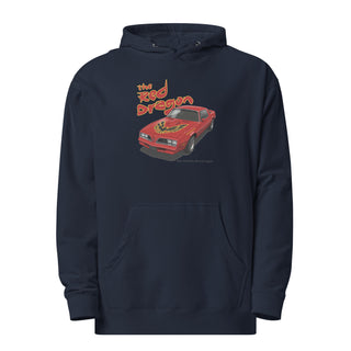 The Red Dragon Unisex midweight hoodie
