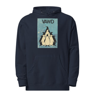 Penguin Flock Graphic Hoodie