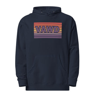 Sunset Stripe Logo Hoodie