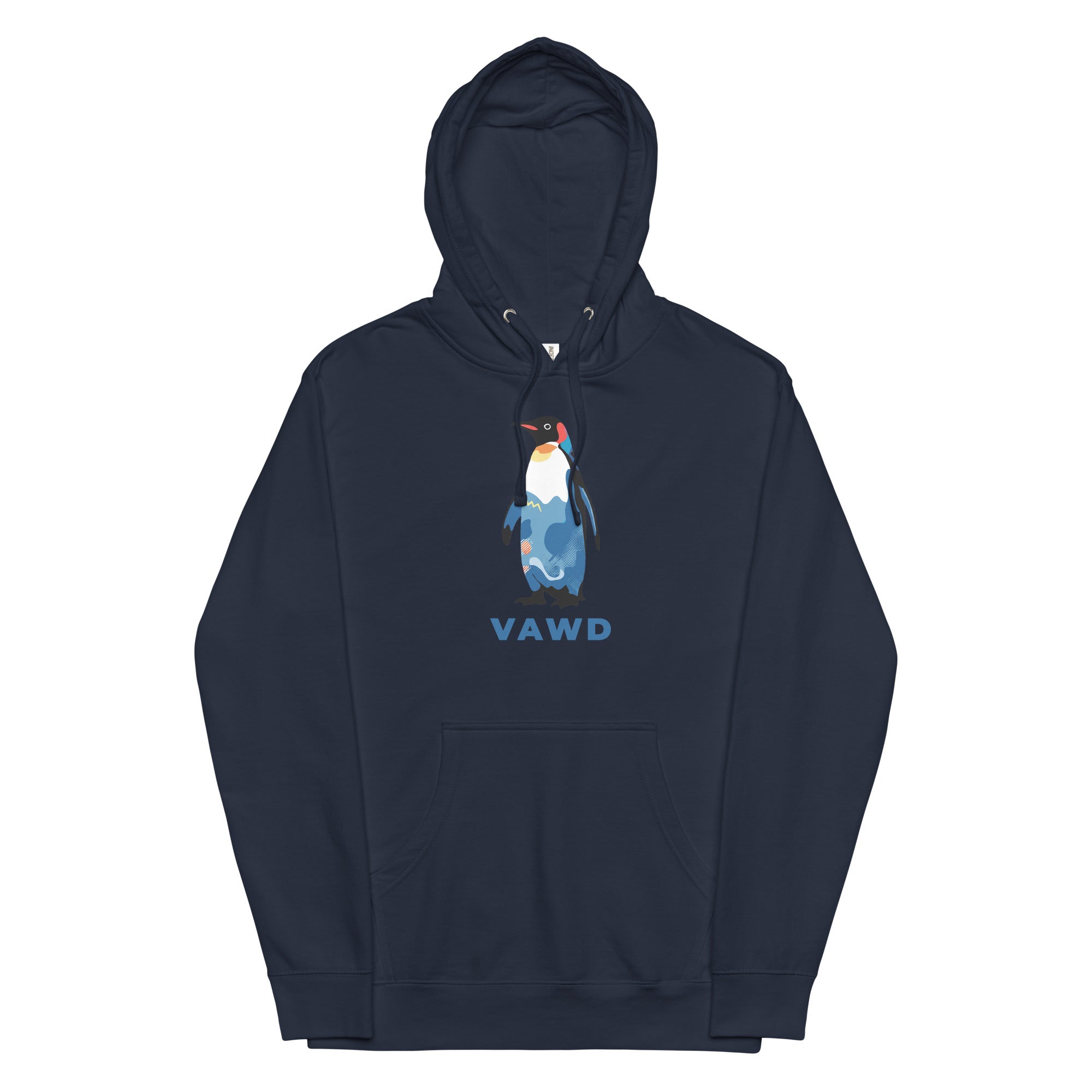 VAWDesigns Pop Art Penguin Hoodie