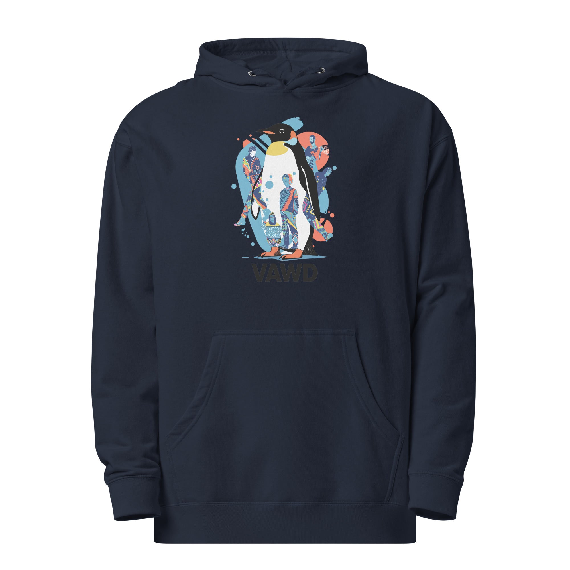 VAWDesigns Psychedelic Penguin Hoodie