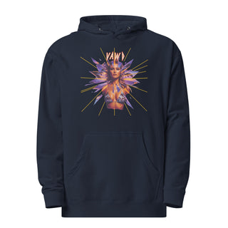 Retro 80s Hard Rock Graphic Hoodie