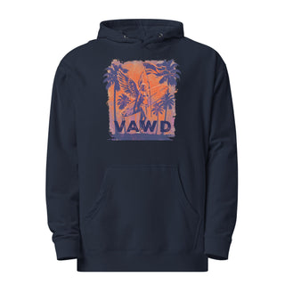 Vintage Rock & Roll Beach Hoodie