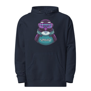 Futuristic Cyber Penguin Unisex Hoodie