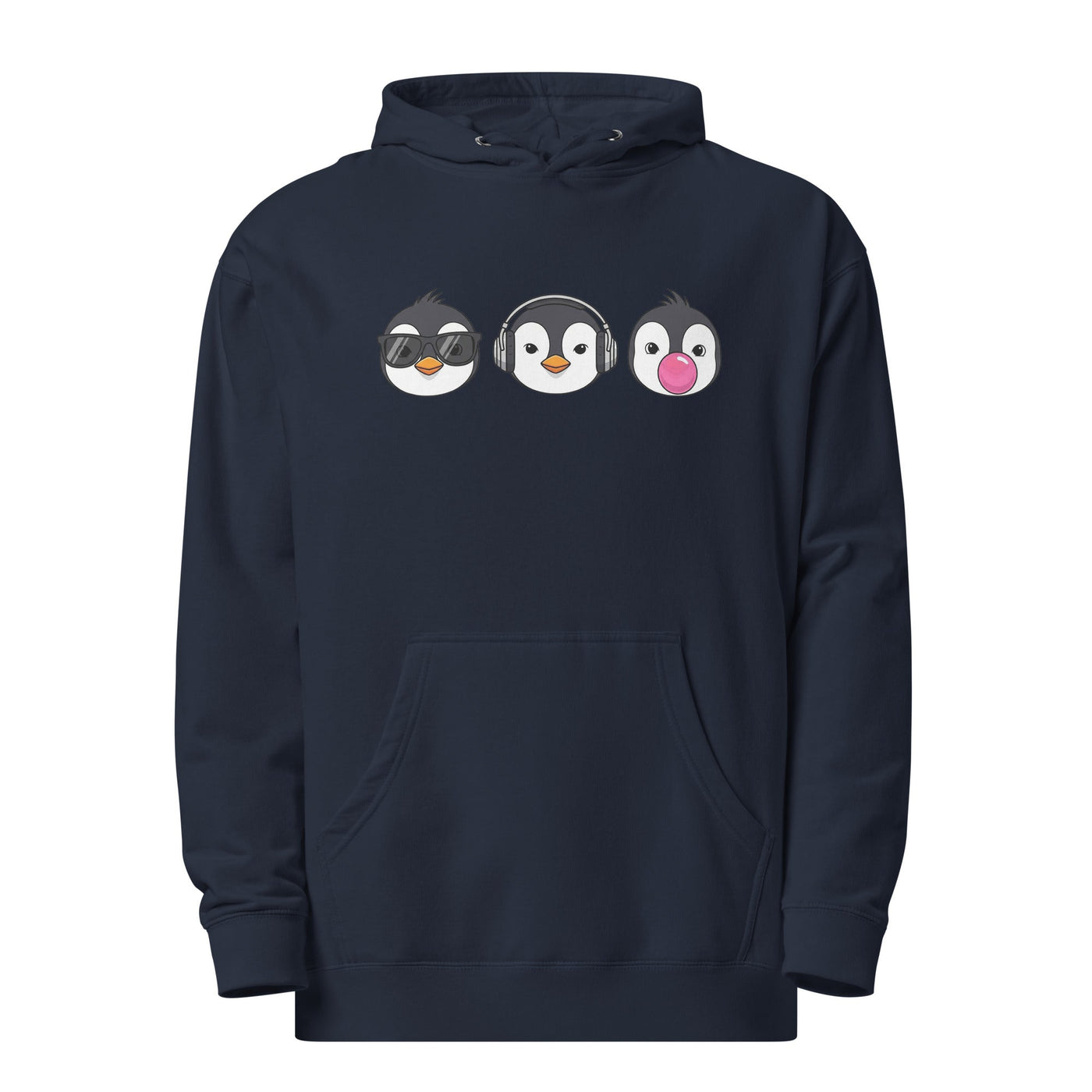 See No Evil Penguins Unisex Hoodie