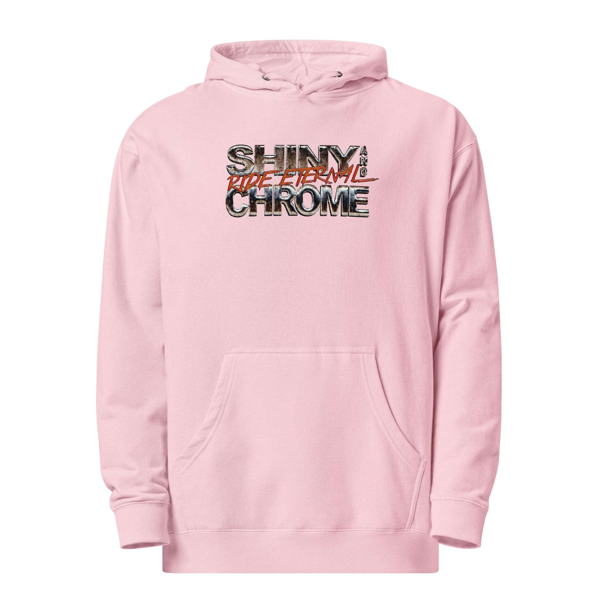 Shiny and Chrome Unisex midweight hoodie