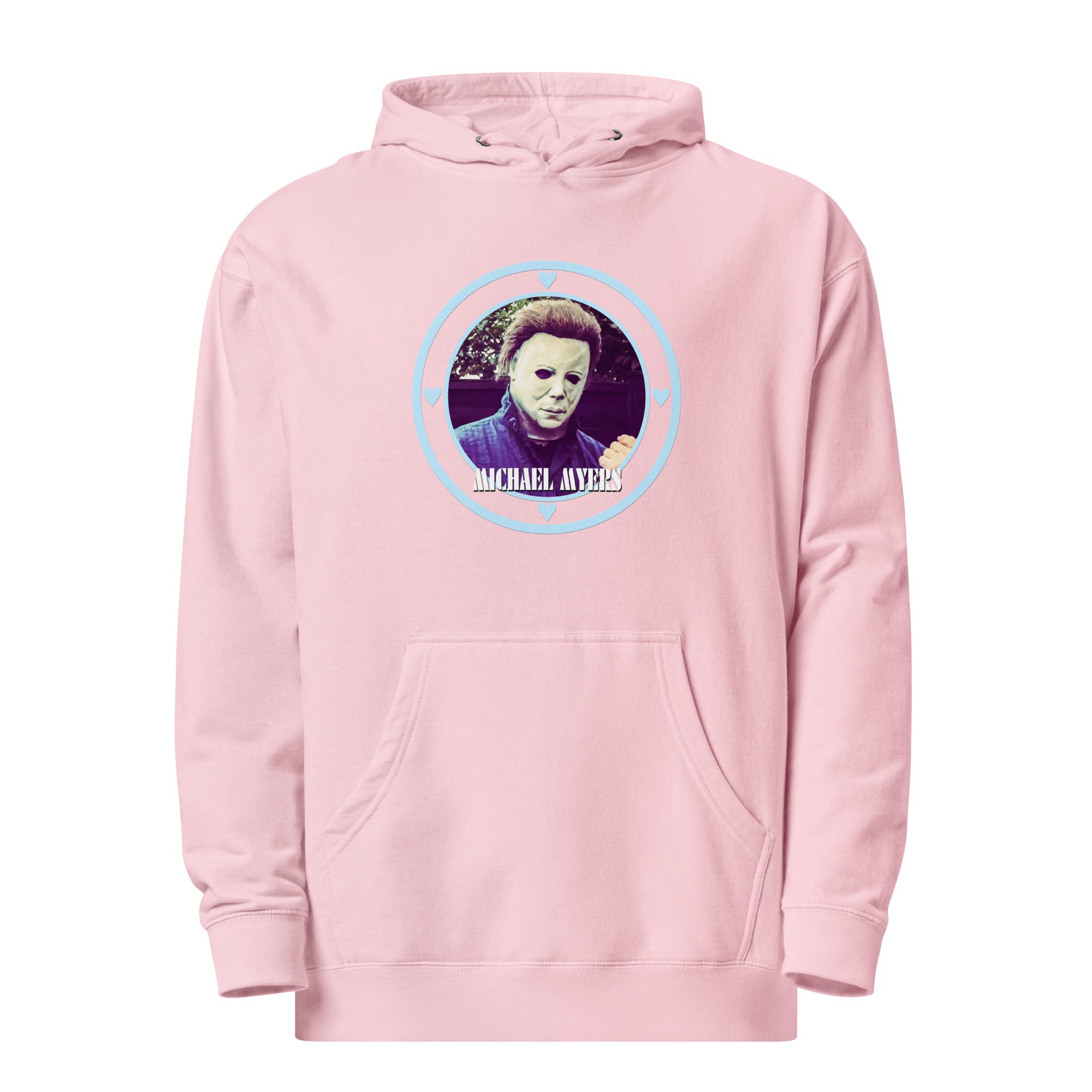 Michael Myers love Boat Unisex midweight hoodie