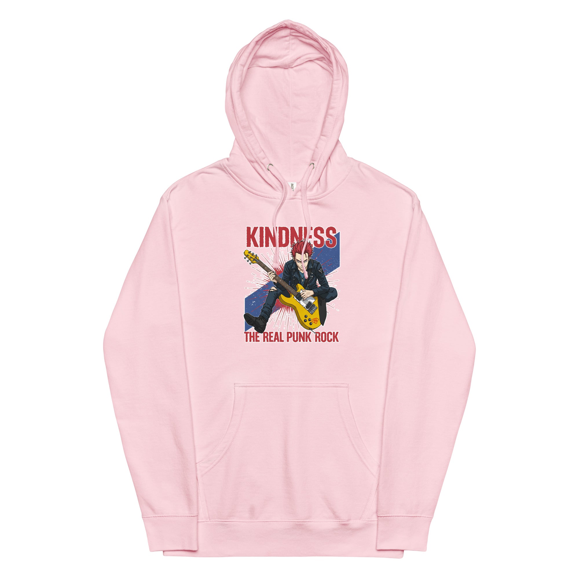 Kindness - The Real Punk Rock Unisex midweight hoodie