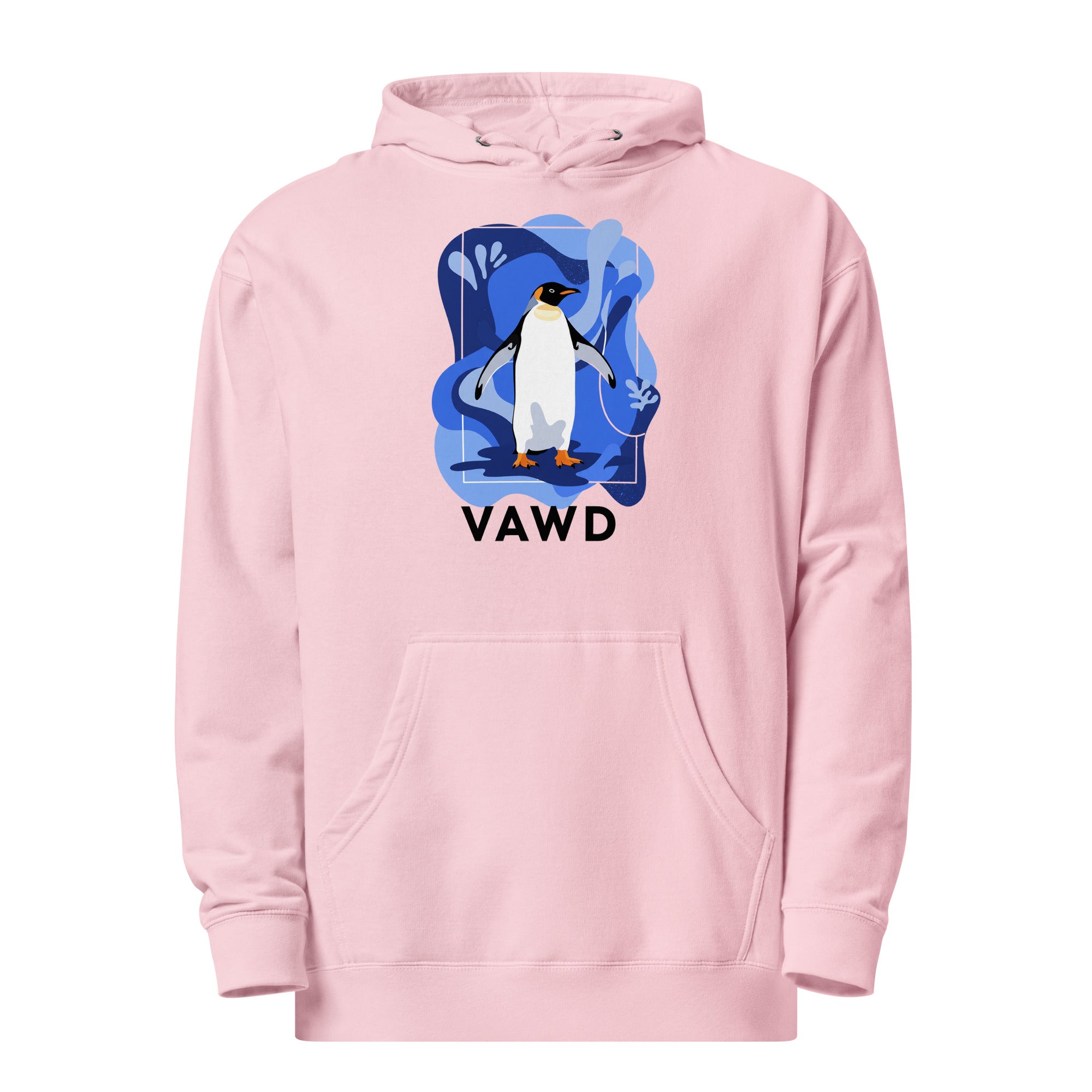 VAWDesigns Abstract Penguin Hoodie