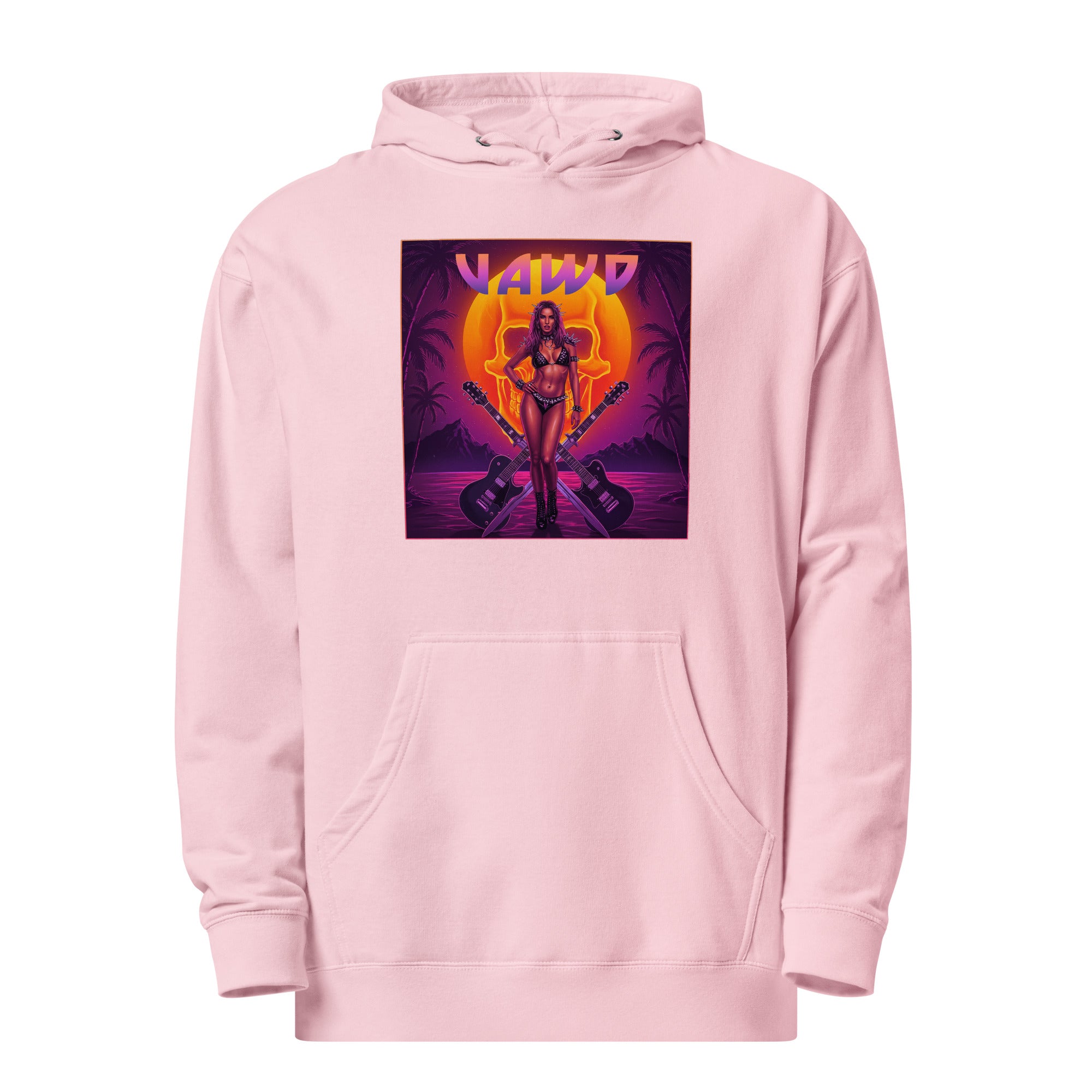 VAWD Retro Hard Rock Glam Hoodie