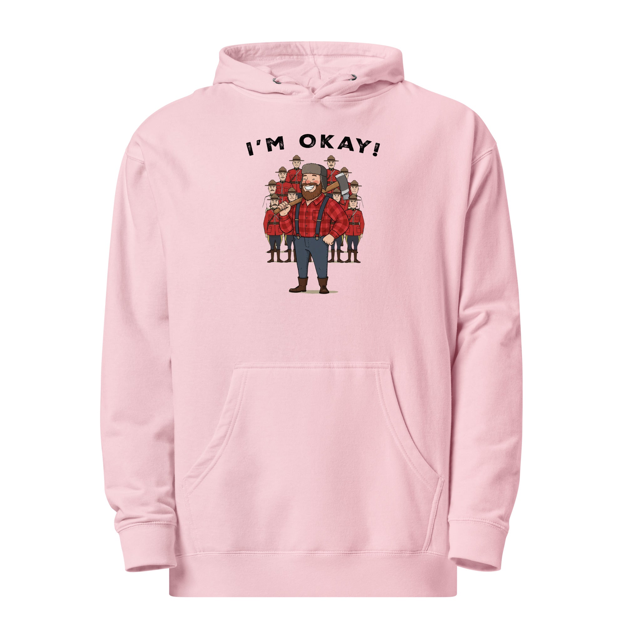 VAWD “I’m Okay!” Lumberjack Hoodie