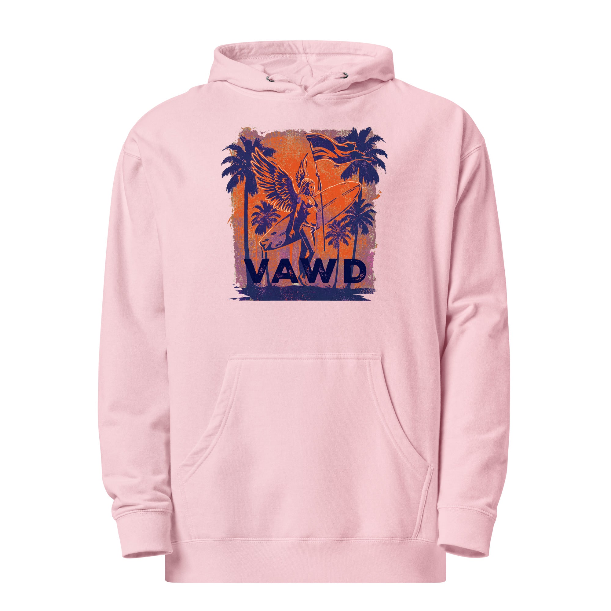 VAWD Vintage Rock & Roll Beach Hoodie