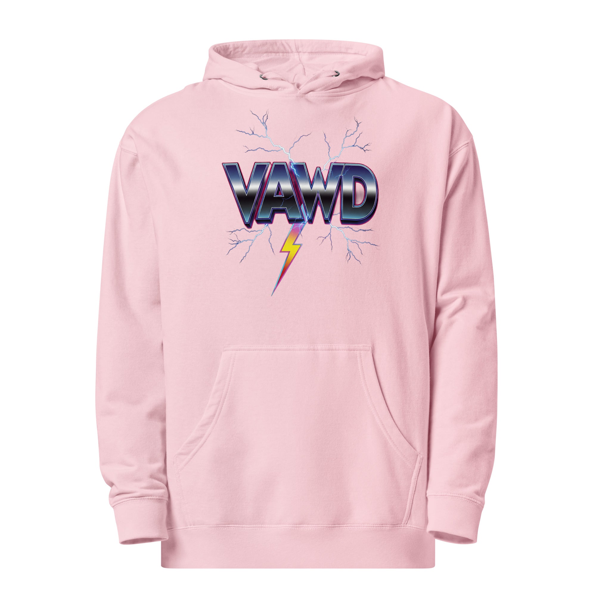 VAWDesigns Lightning Bolt Graphic Hoodie