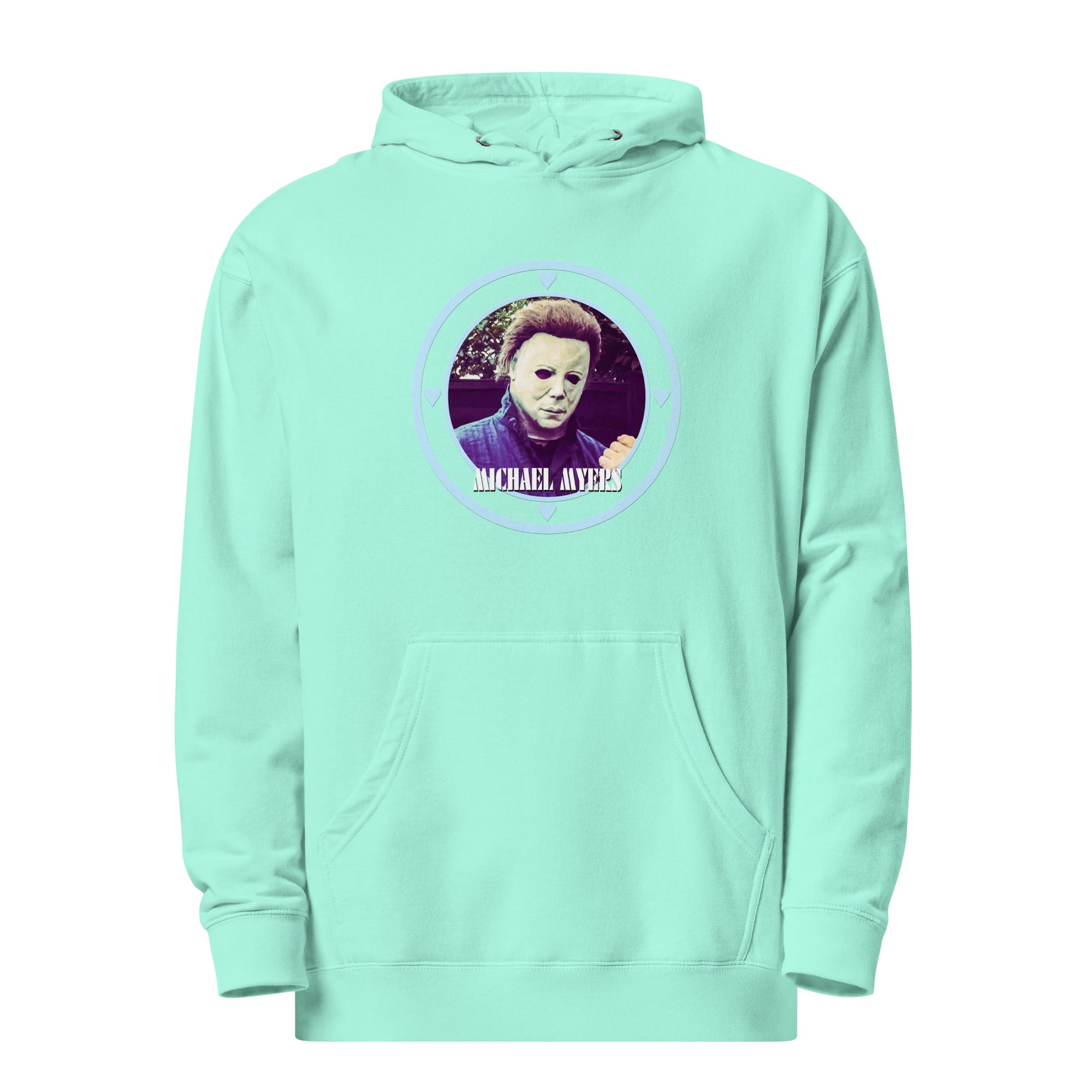 Michael Myers love Boat Unisex midweight hoodie