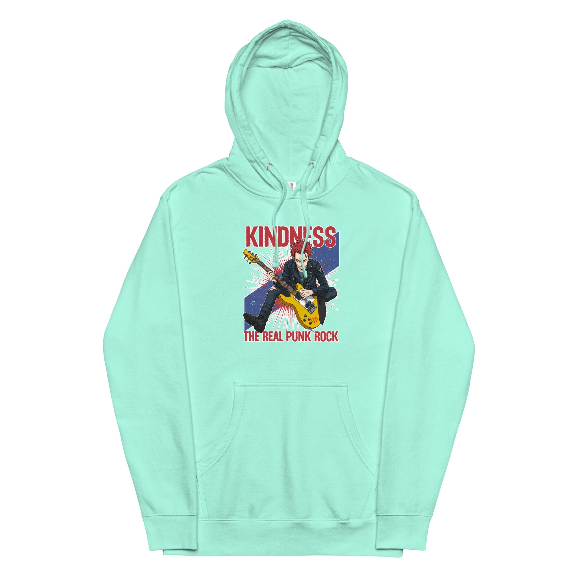 Kindness - The Real Punk Rock Unisex midweight hoodie