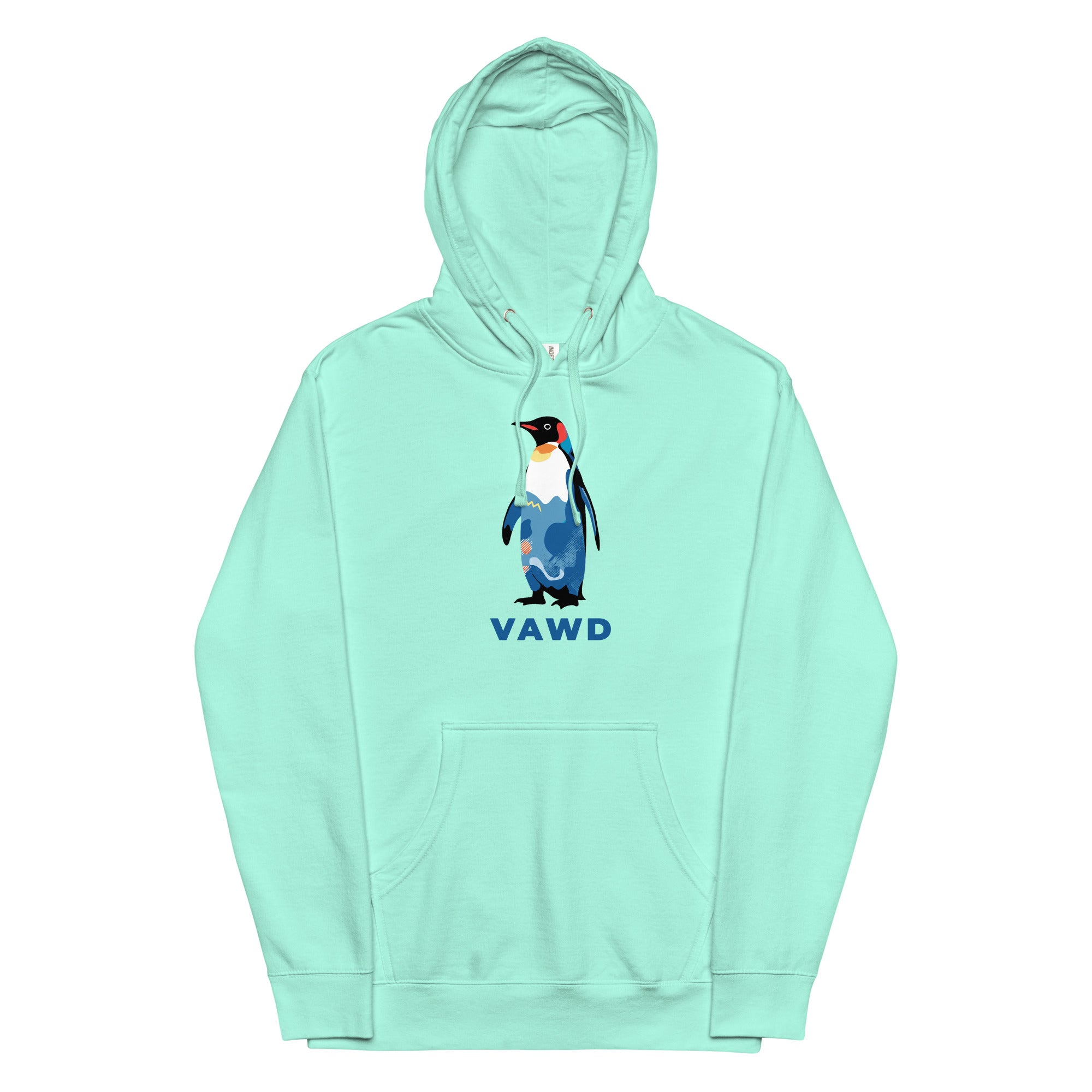 VAWDesigns Pop Art Penguin Hoodie