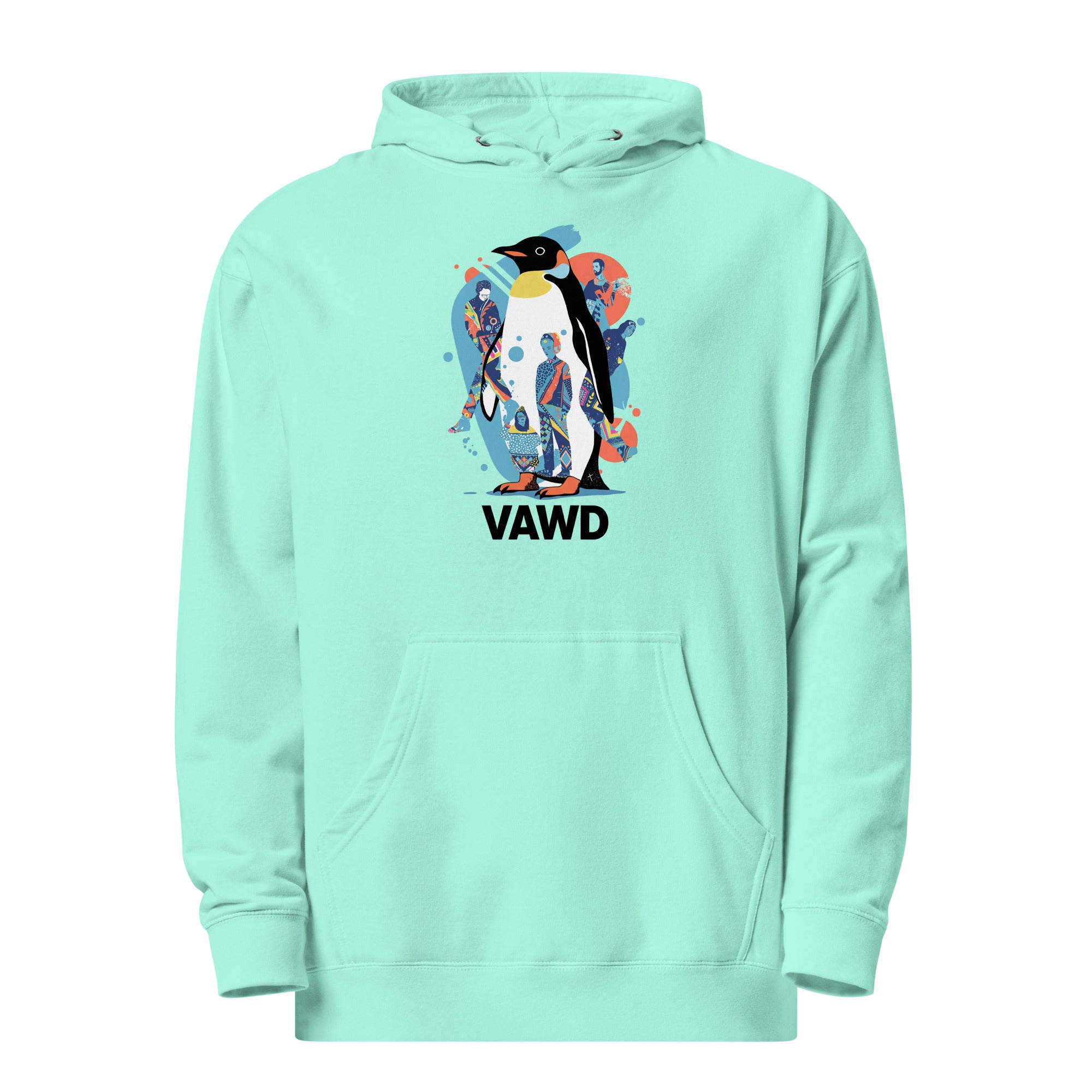 VAWDesigns Psychedelic Penguin Hoodie
