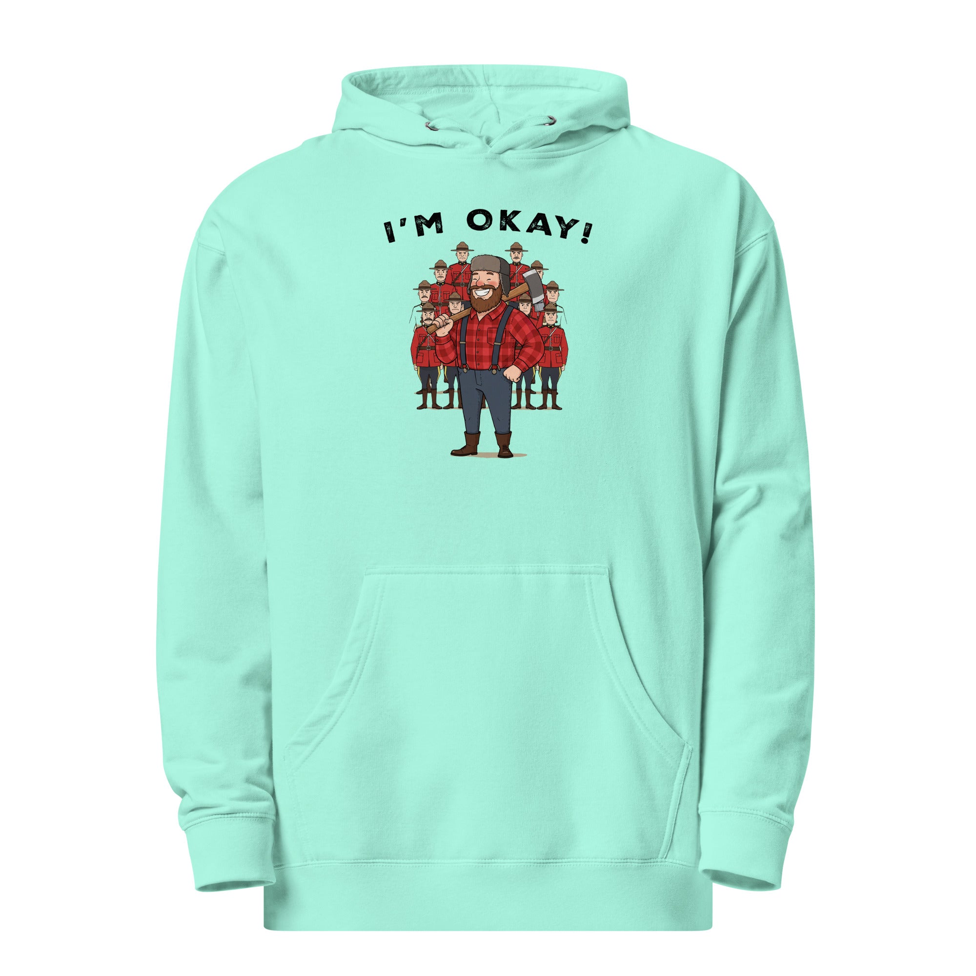 VAWD “I’m Okay!” Lumberjack Hoodie