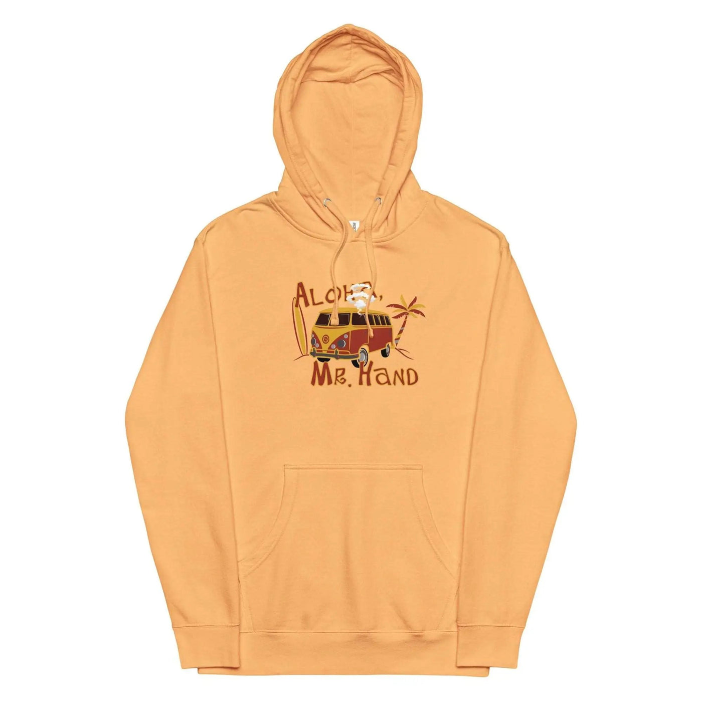 Aloha Mr. Hand! Unisex midweight hoodie