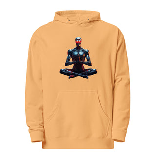 Terminator Buddha Unisex midweight hoodie