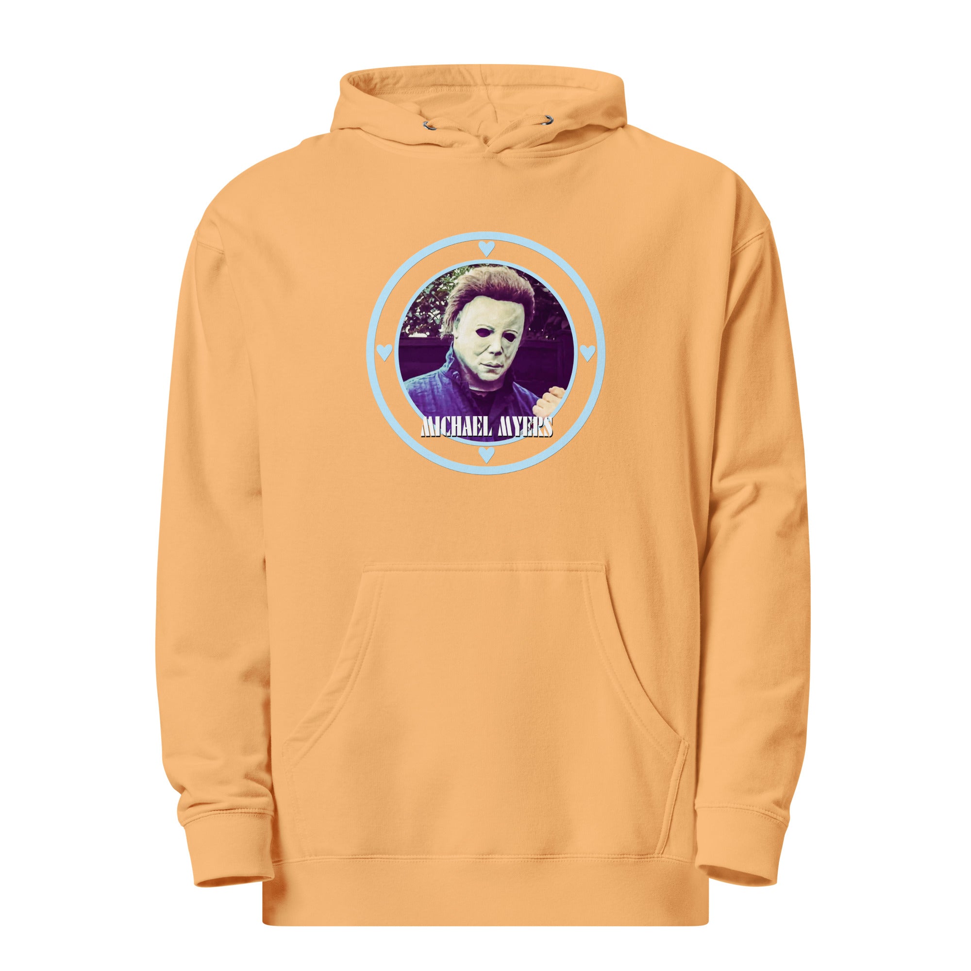 Michael Myers love Boat Unisex midweight hoodie