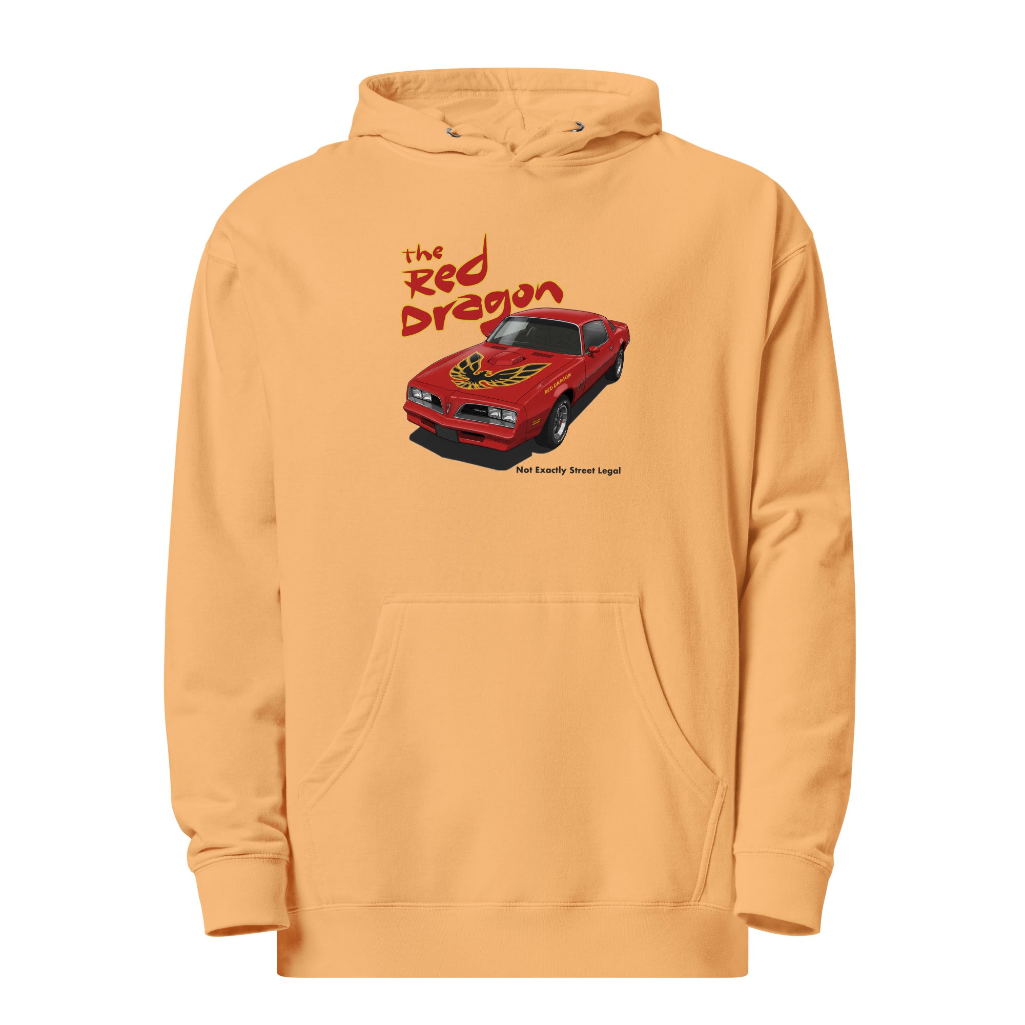The Red Dragon Unisex midweight hoodie