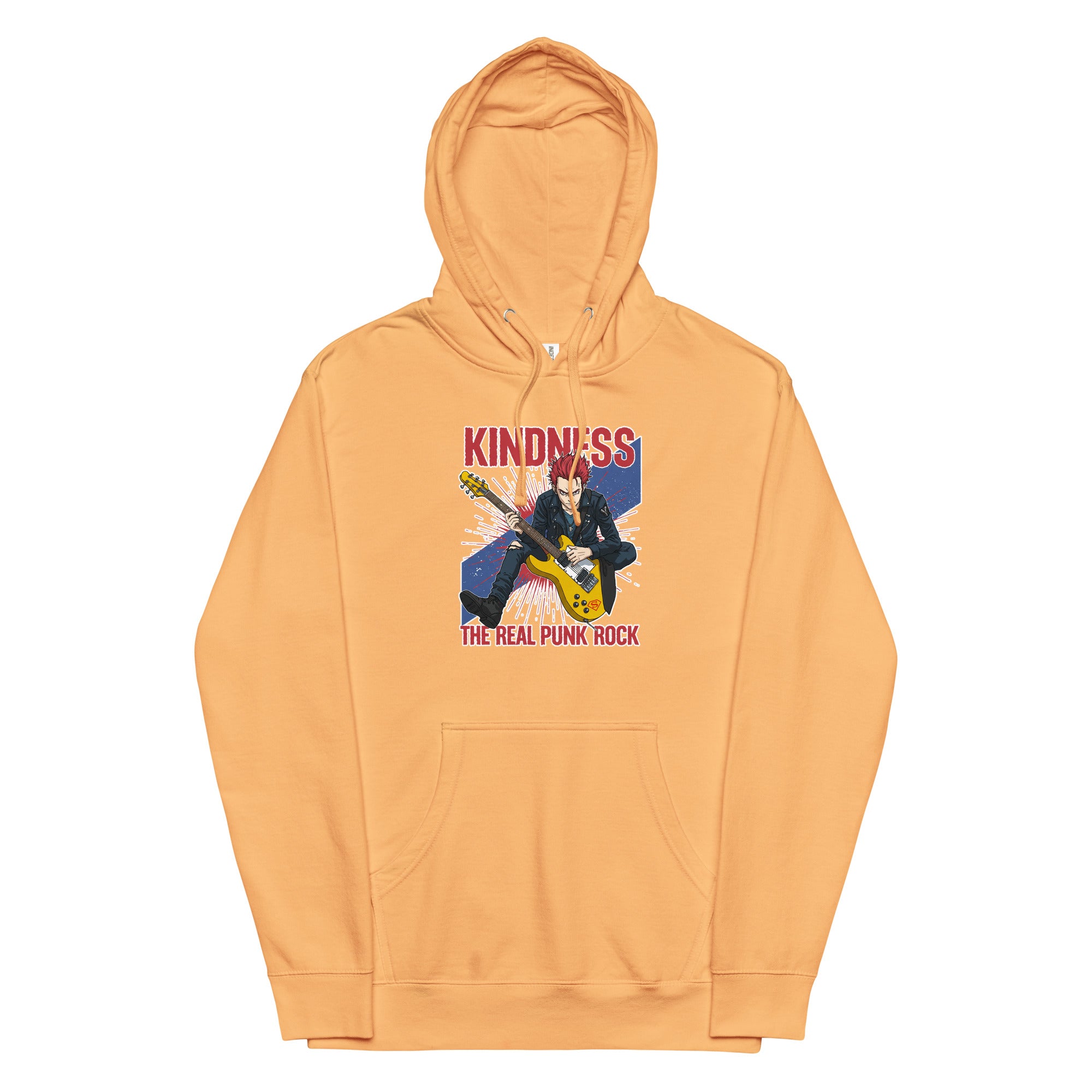 Kindness - The Real Punk Rock Unisex midweight hoodie