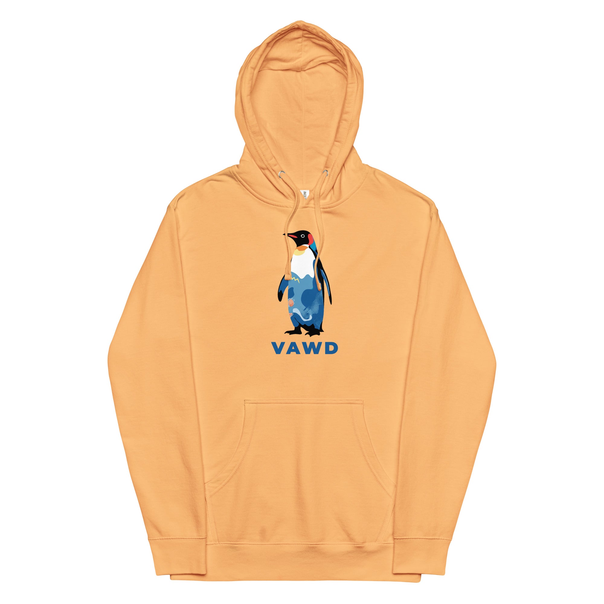 VAWDesigns Pop Art Penguin Hoodie