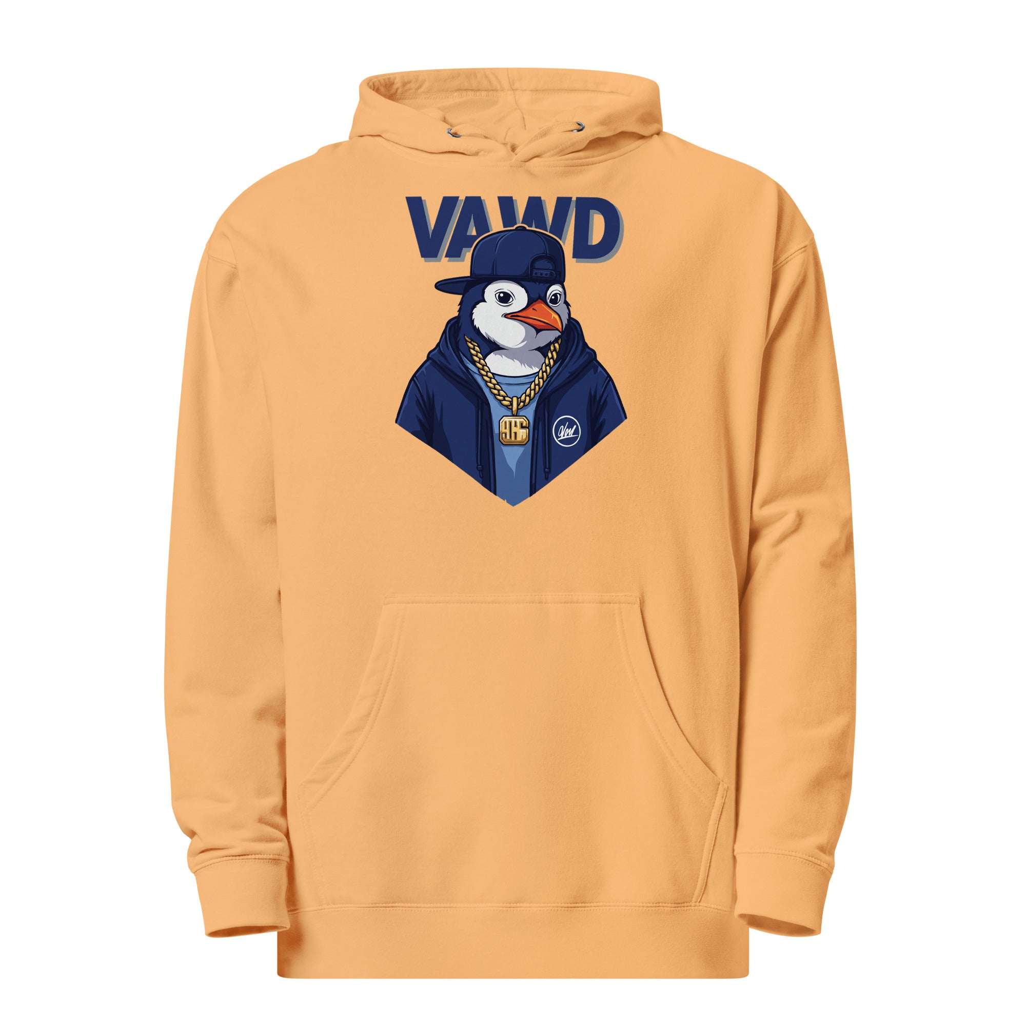 VAWDesigns Hip-Hop Penguin Hoodie