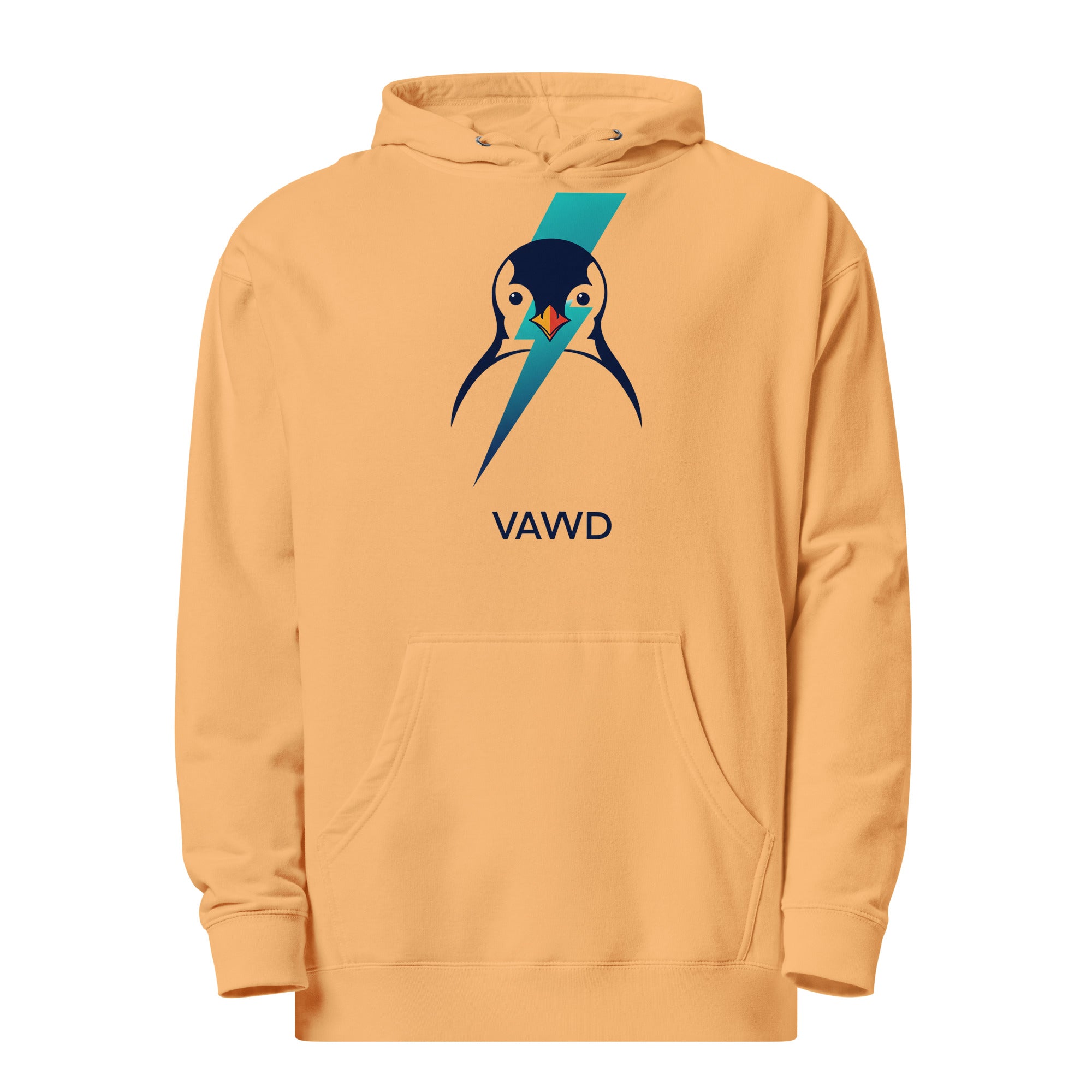 VAWDesigns Lightning Penguin Hoodie