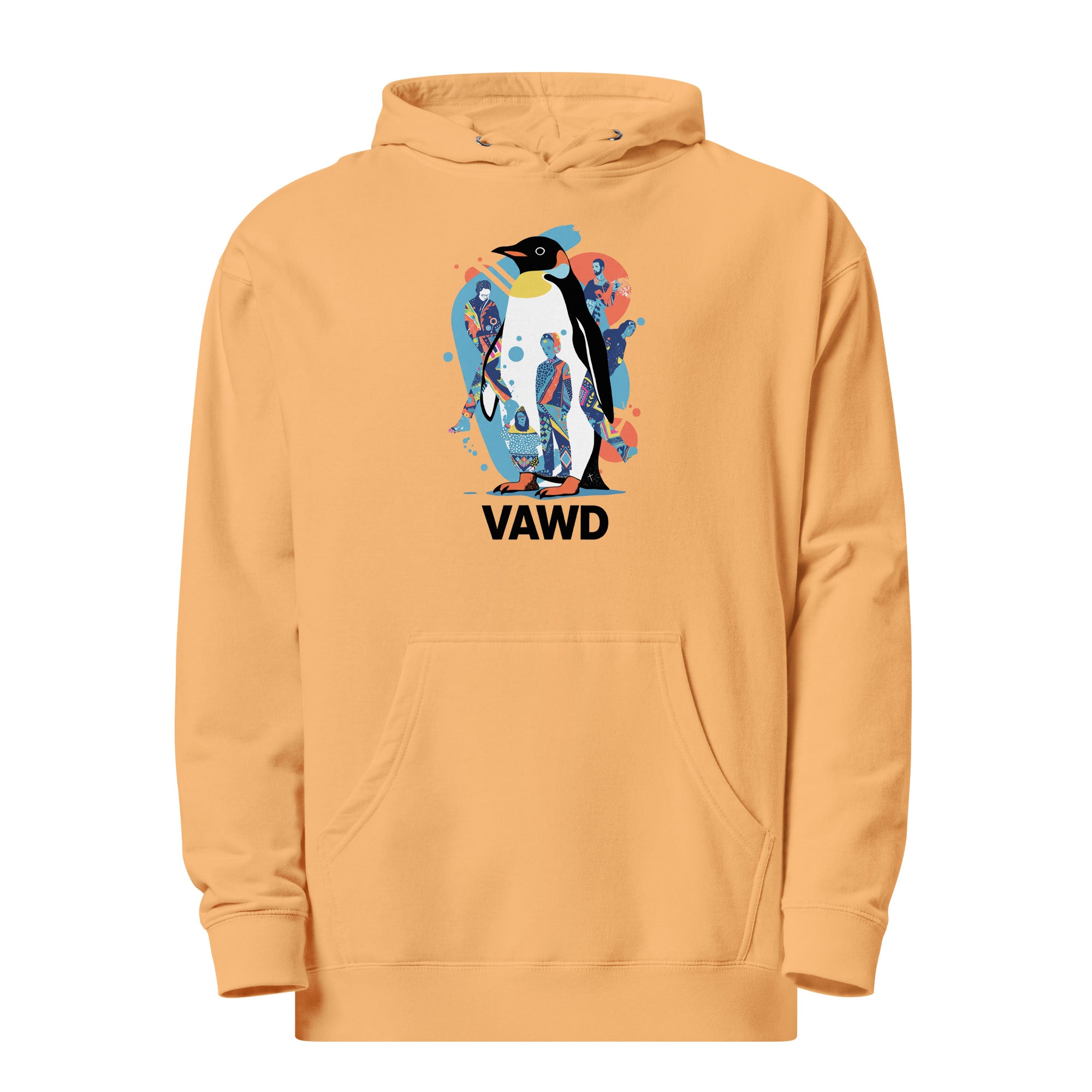 VAWDesigns Psychedelic Penguin Hoodie