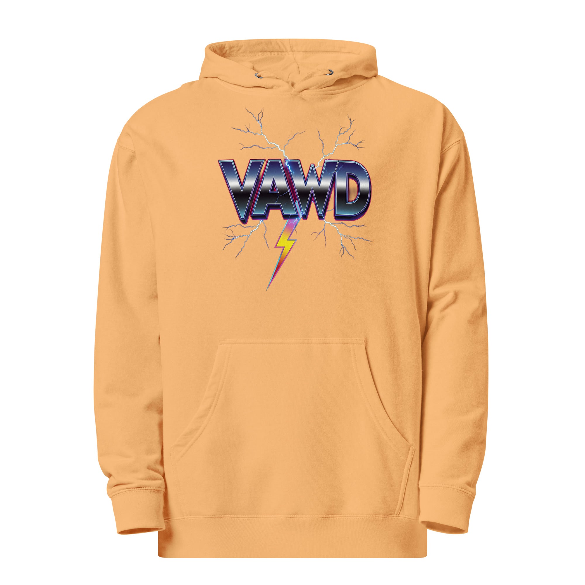 VAWDesigns Lightning Bolt Graphic Hoodie