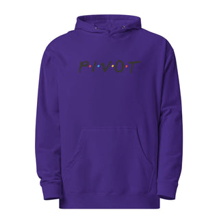 PIVOT! Unisex midweight hoodie