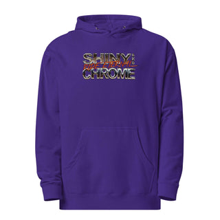 Shiny and Chrome Unisex midweight hoodie