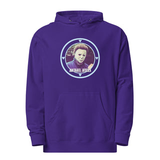Michael Myers love Boat Unisex midweight hoodie