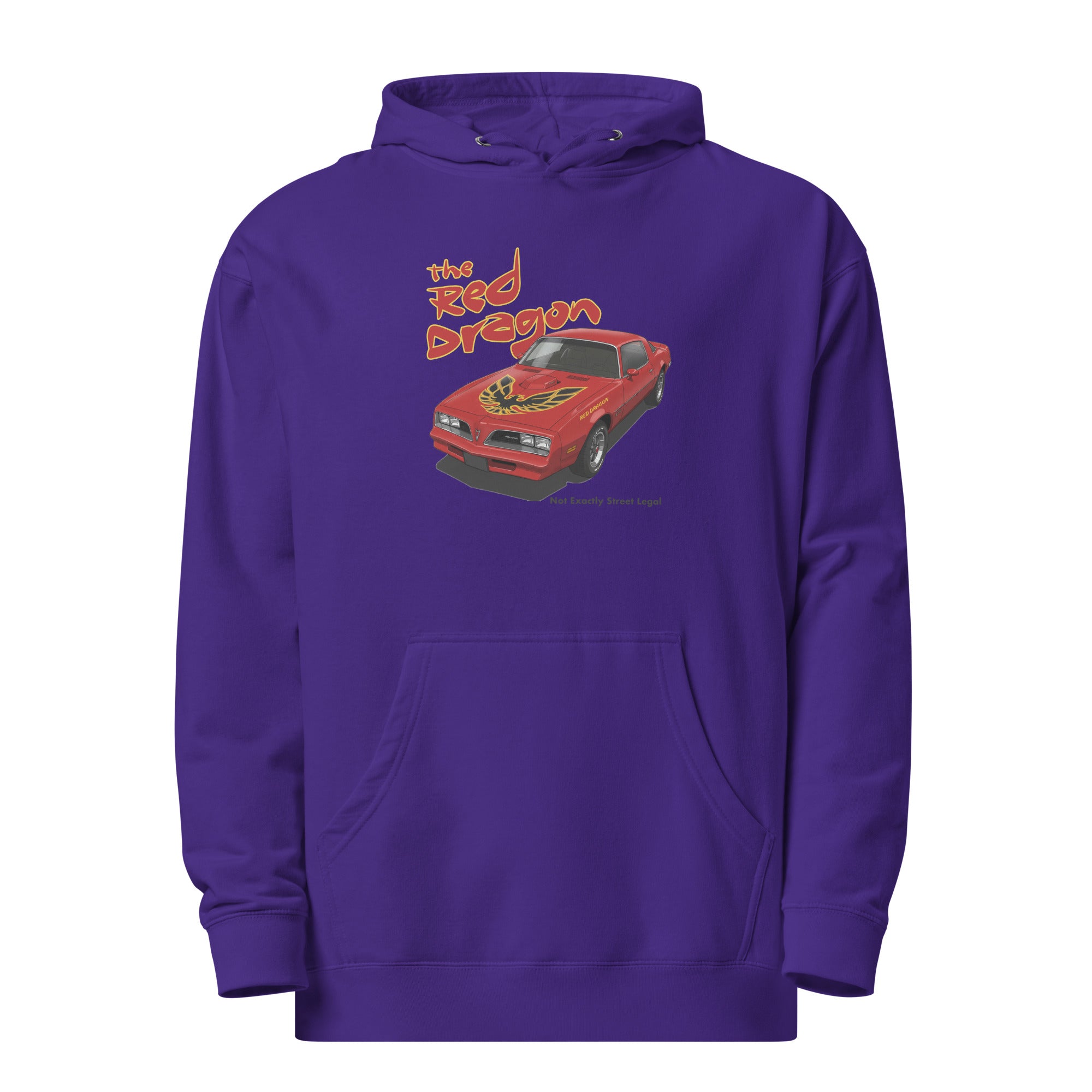 The Red Dragon Unisex midweight hoodie
