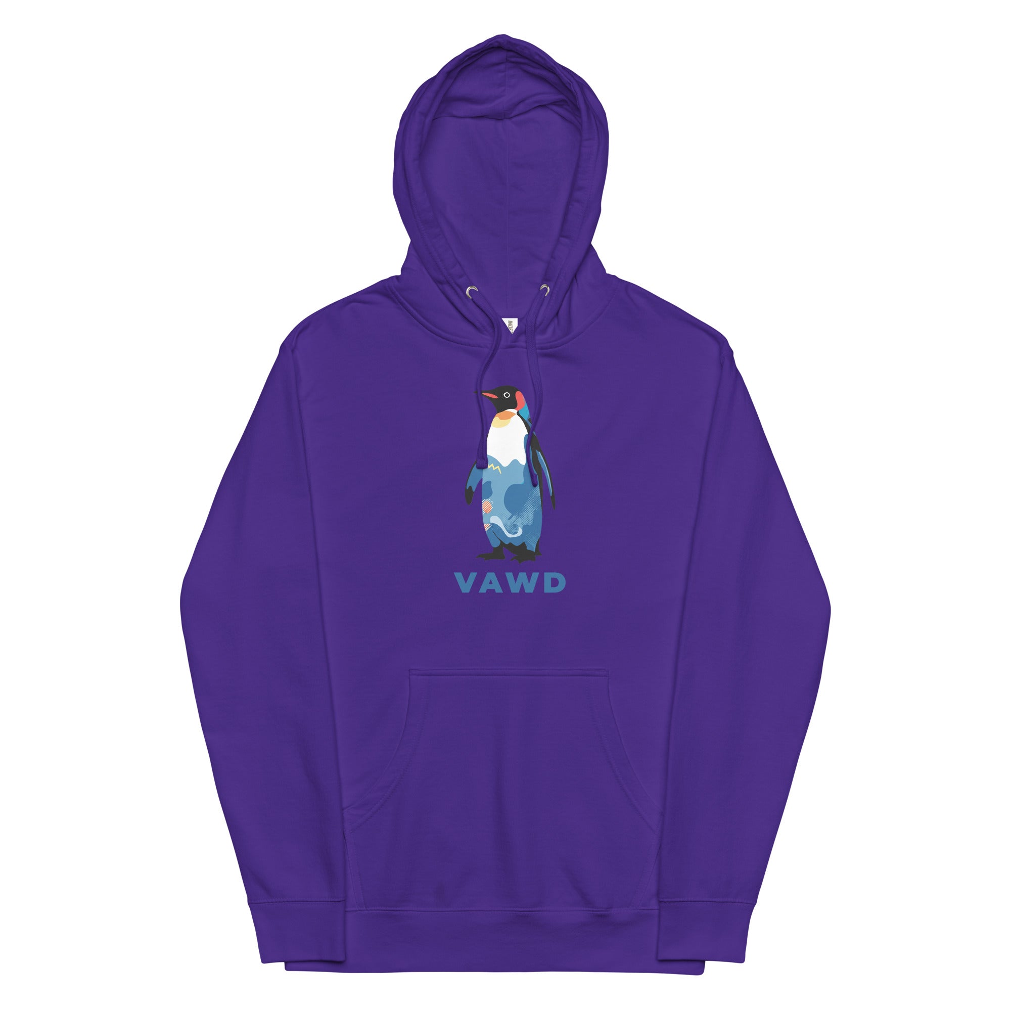 VAWDesigns Pop Art Penguin Hoodie