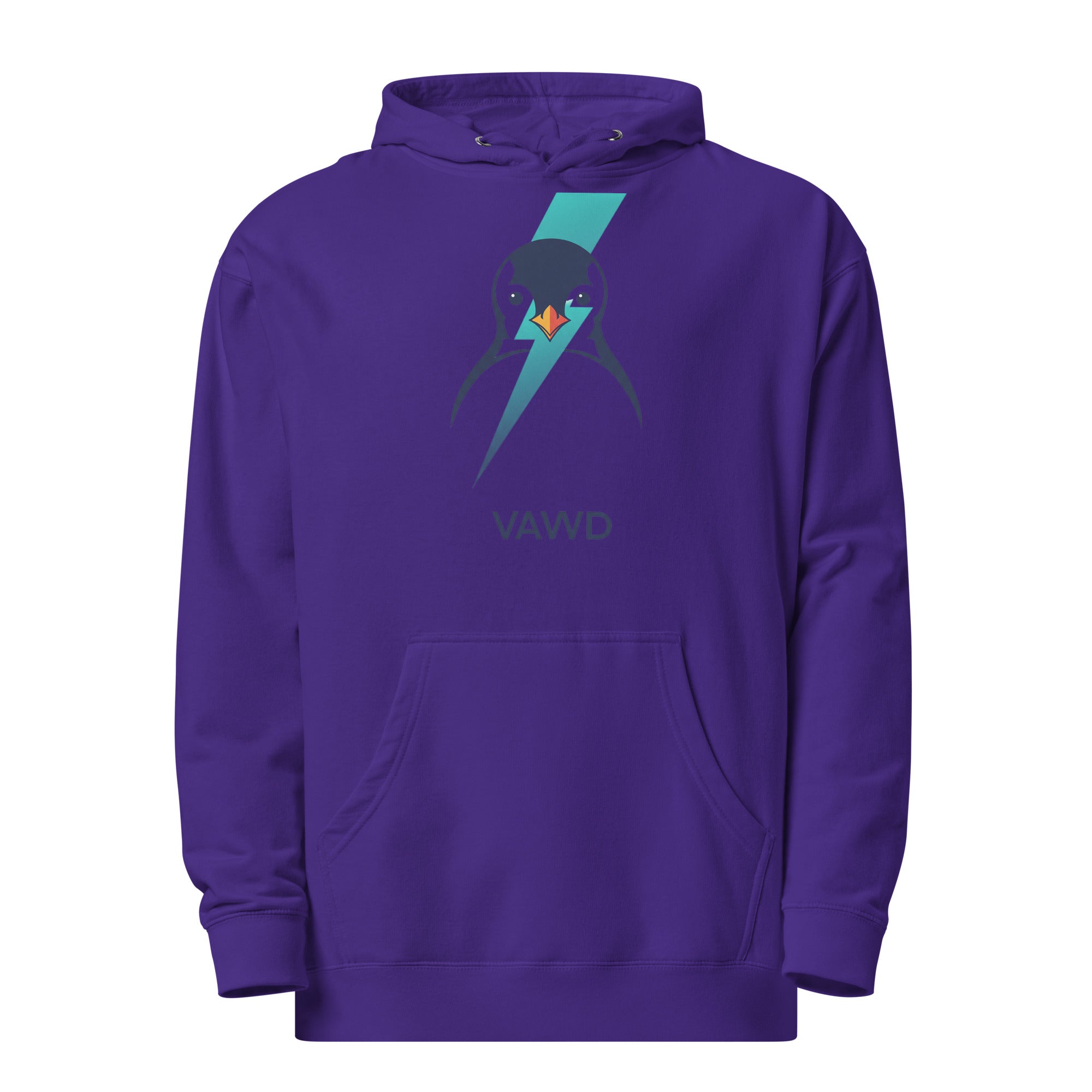 VAWDesigns Lightning Penguin Hoodie