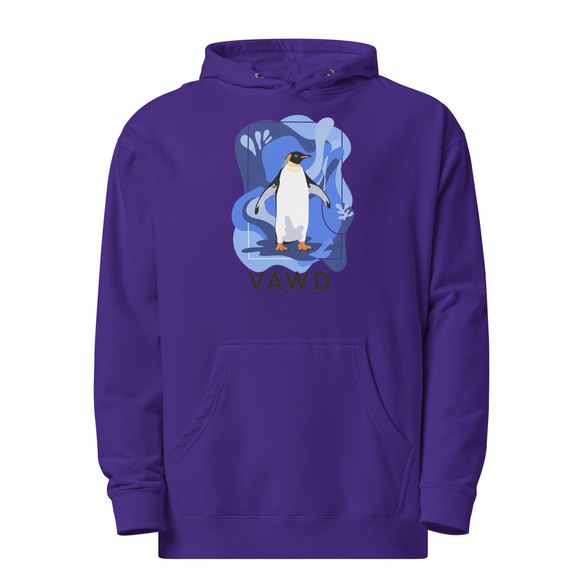 VAWDesigns Abstract Penguin Hoodie
