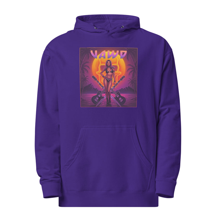 Retro Hard Rock Glam Hoodie